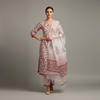 Hand Block Printed Cotton Kurta Set with Dupatta