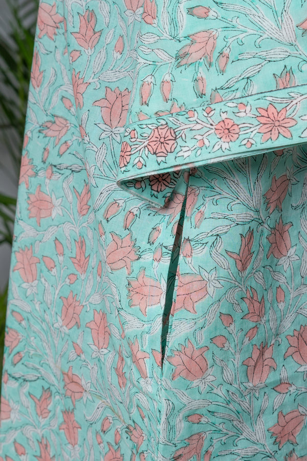 Blossom Button-Front Gown