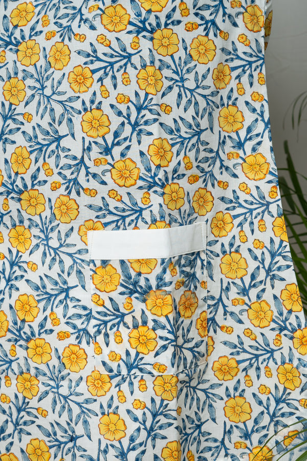 Floral printed cotton co-ord set