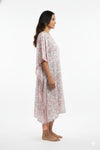 Hand Block Cotton Kaftan Dress