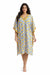 Hand Block Cotton Kaftan Dress