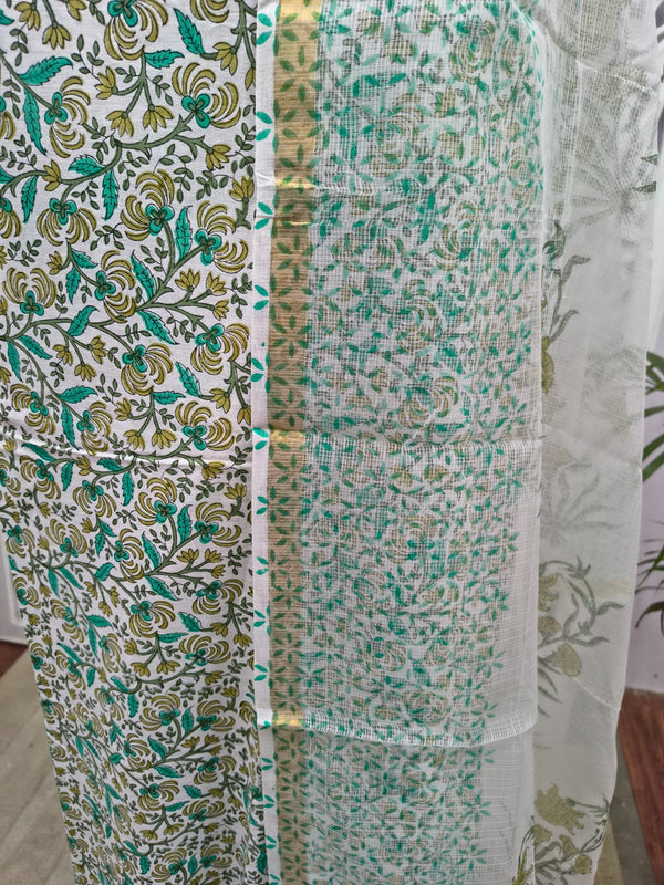 Hand Block Print Suit