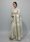 Hand Block Print Maheshwari Sari